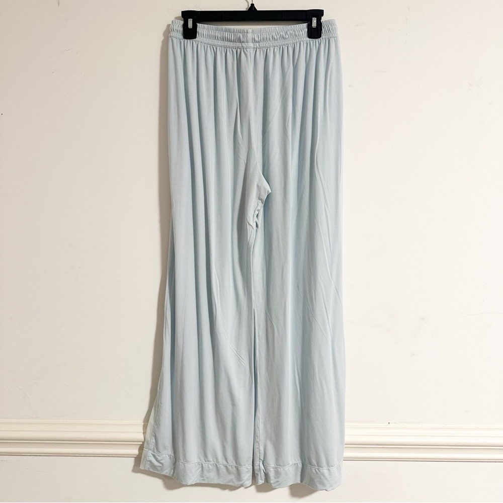 Honeylove BlissWear Pajama Sleepwear Pants Wide Leg Stretch in Glacier - Picture 7 of 7